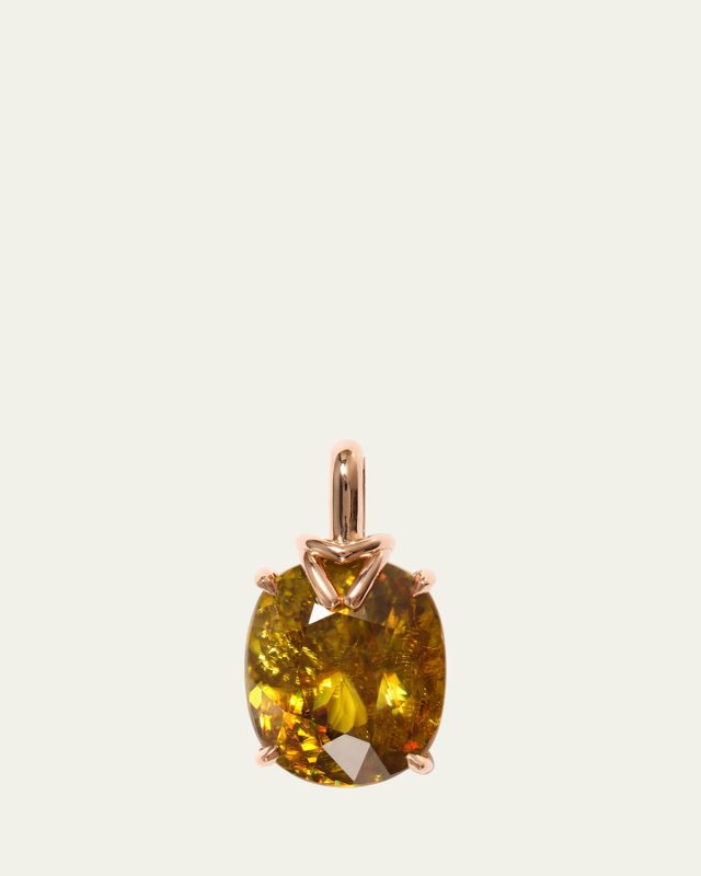 20K Rose Gold Izzat Sphen Pendant